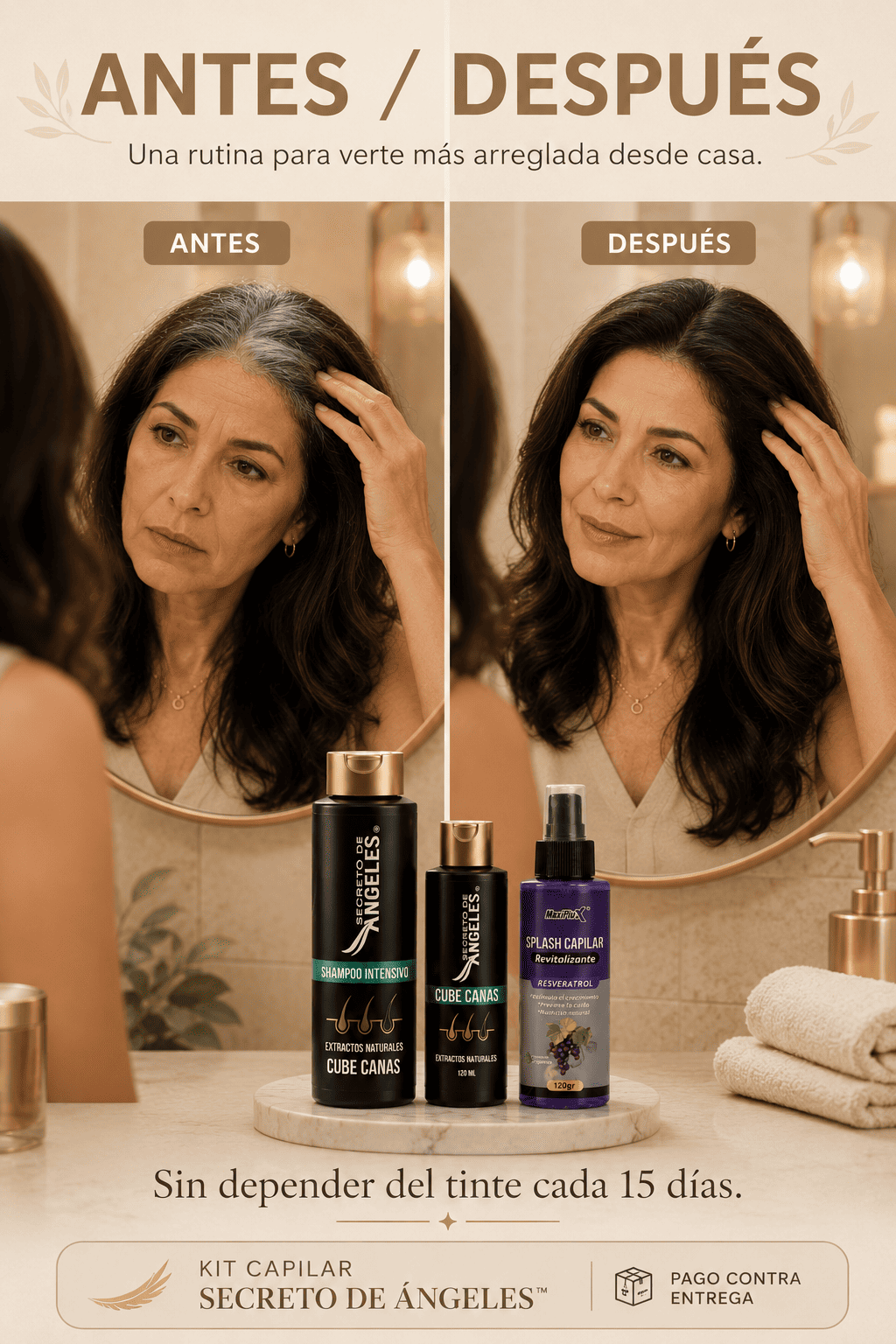 Kit Capilar Cubre-Canas Secreto de Ángeles 🪶