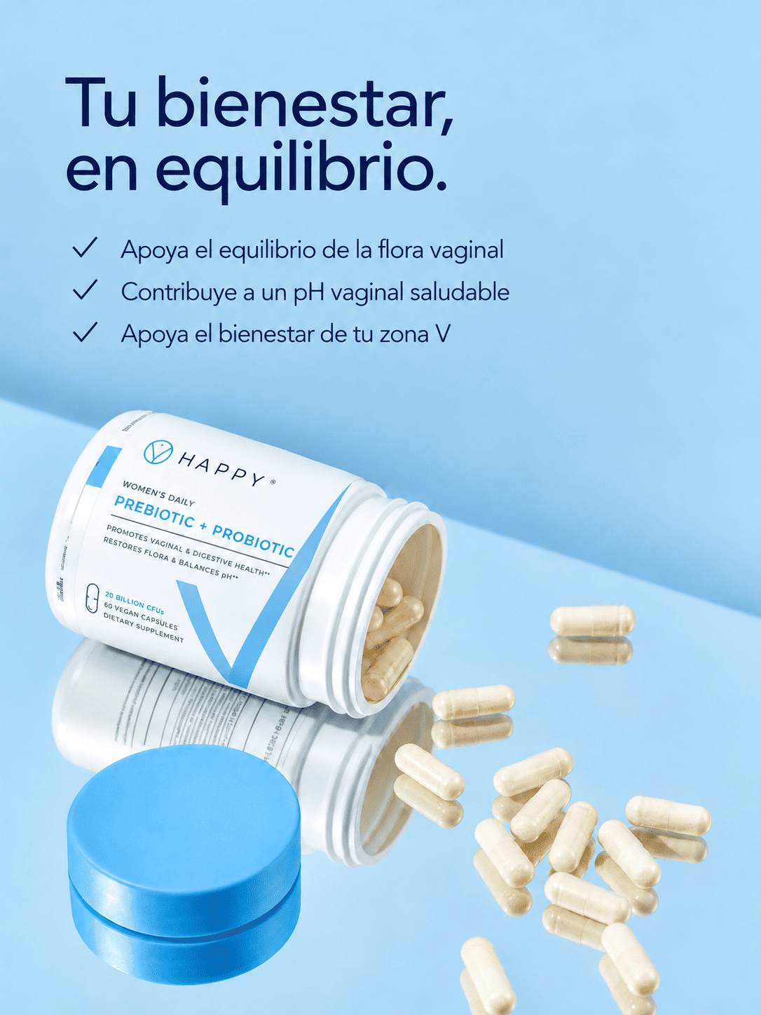 HAPPY Prebiótico + Probiótico