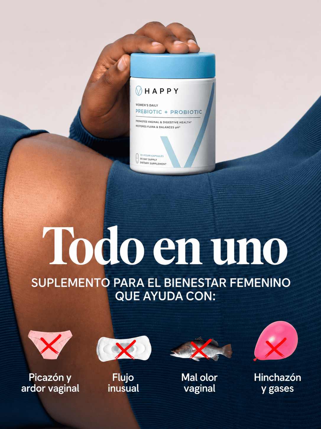 HAPPY Prebiótico + Probiótico