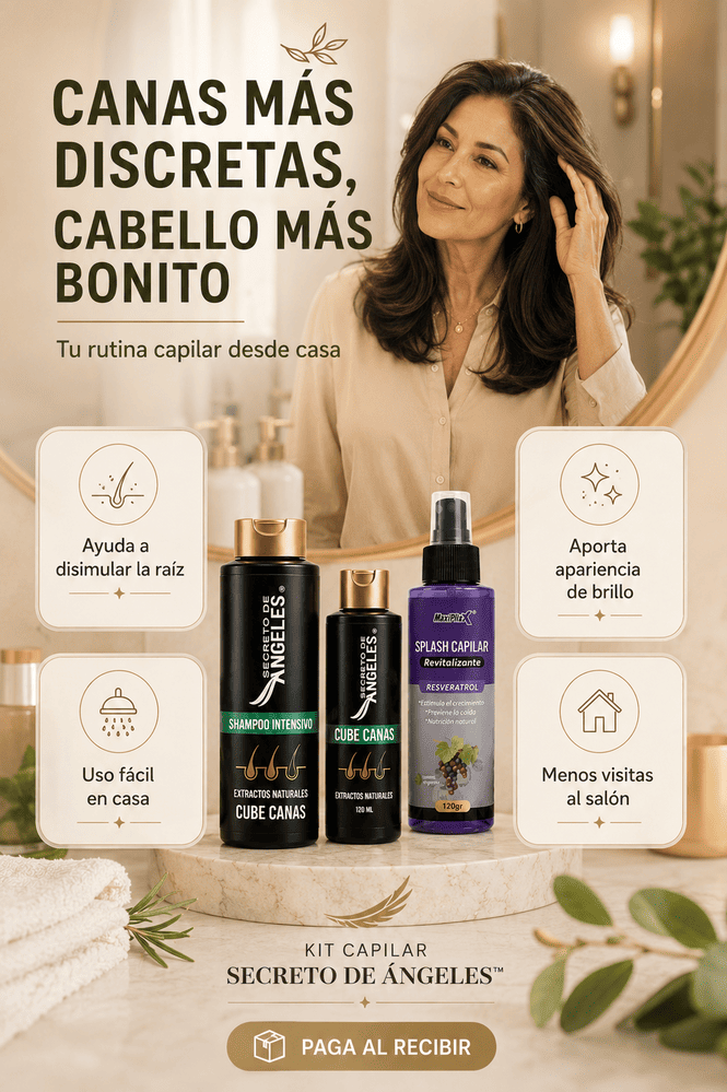 Kit Capilar Cubre-Canas Secreto de Ángeles 🪶
