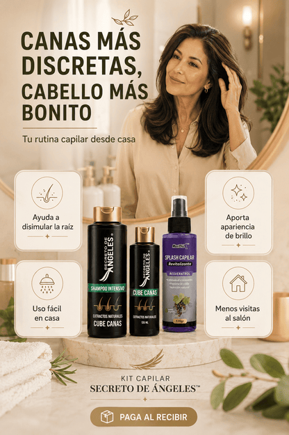Kit Capilar Cubre-Canas Secreto de Ángeles 🪶
