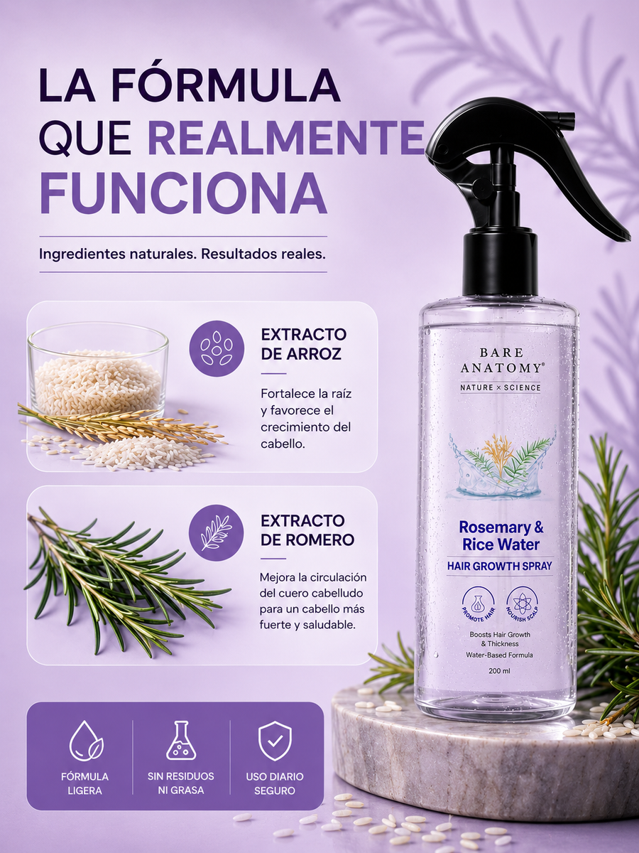 RENAIX Tónico de crecimiento romero y arroz